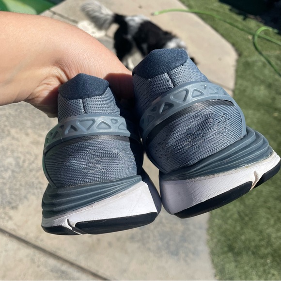 Nike lunarglide 5 gray white coral lunarlon 9.5 running shoes athletic gym - Picture 7 of 7